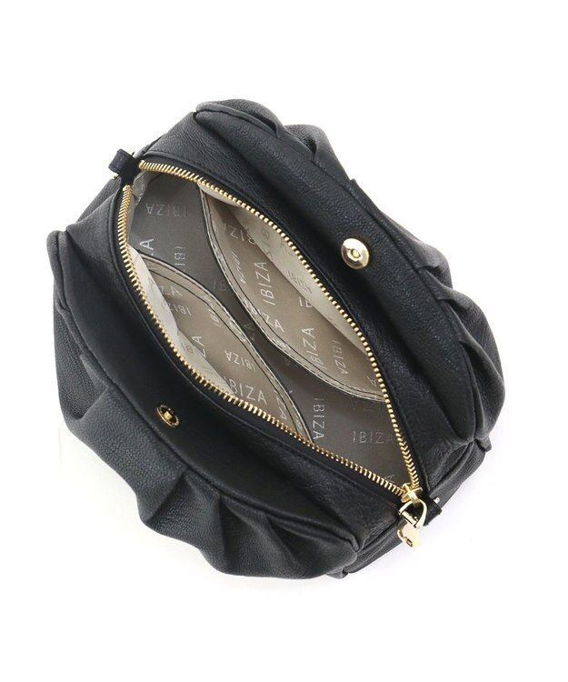 IBIZA プレシオッソ　2WAYショルダーバッグ 黒