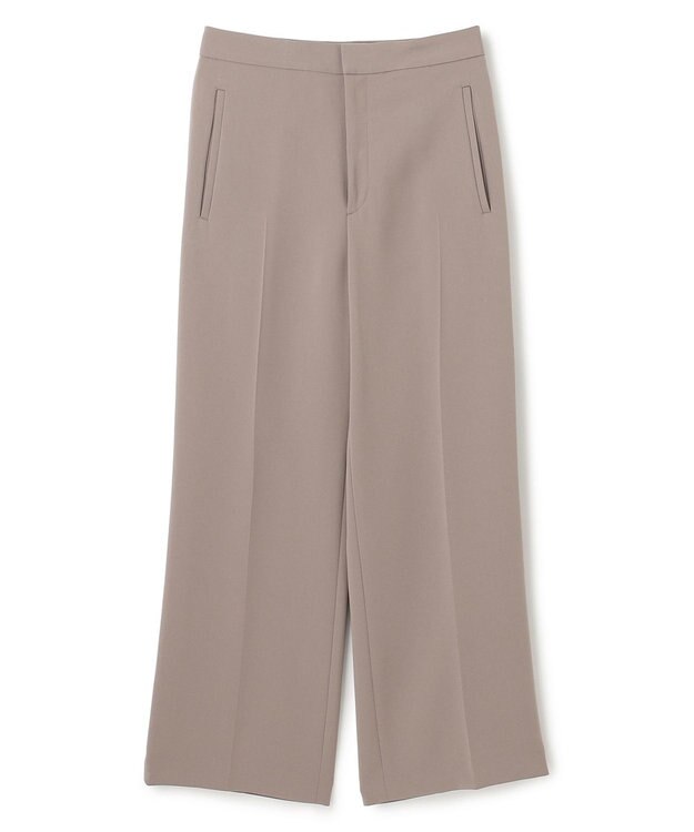 BEIGE， 【洗える】ACHILLEA / ドライタッチフルレングスパンツ Mocha