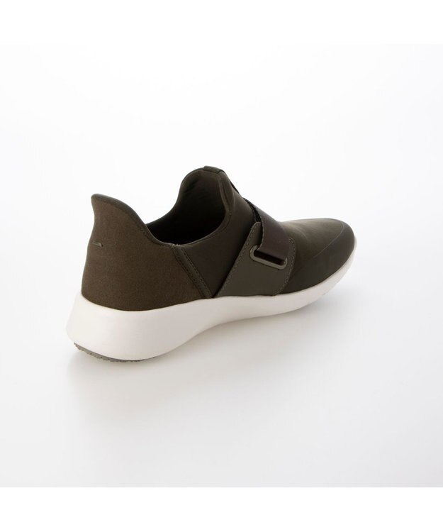 ing <ing>【レイン対応】ストレッチハンズフリースニーカー カーキ