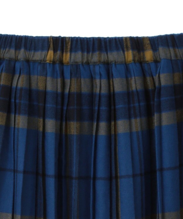 CRAFT STANDARD BOUTIQUE チェックプリーツスカート Blue