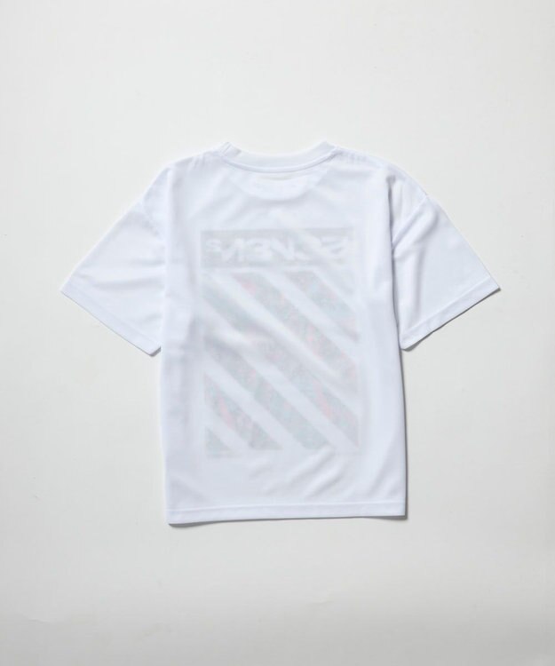 OP／FILA 【SEVEN2】ストリ－トデザインロゴTシャツ ホワイト