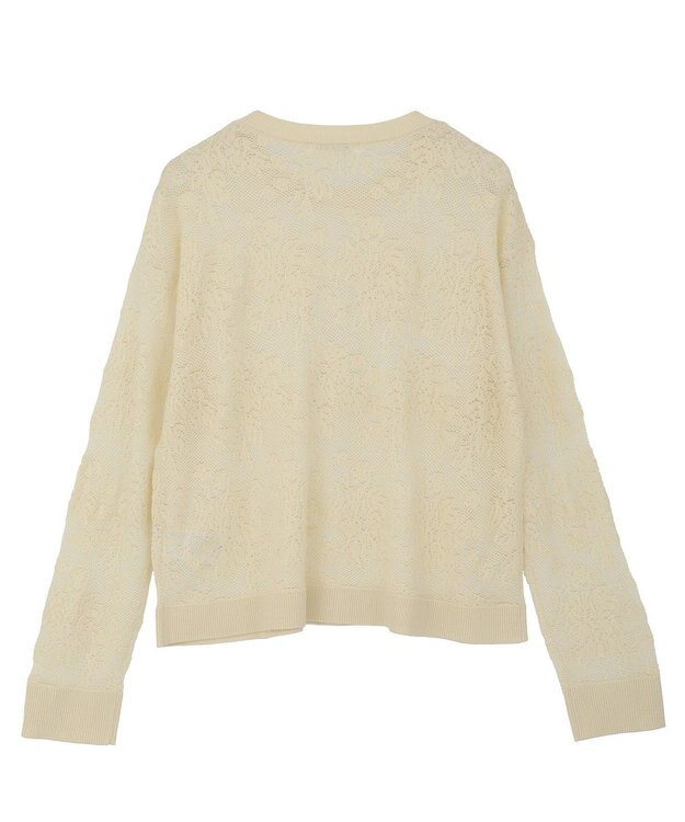 AMERICAN HOLIC レース編みニットプルオーバー Ivory