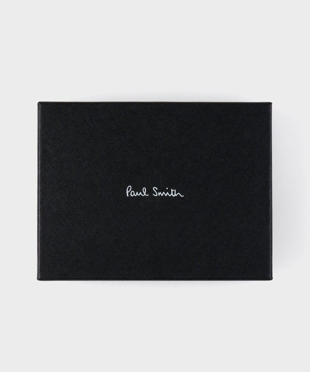 Paul Smith ストライプコーナー フラグメントケース ブラック