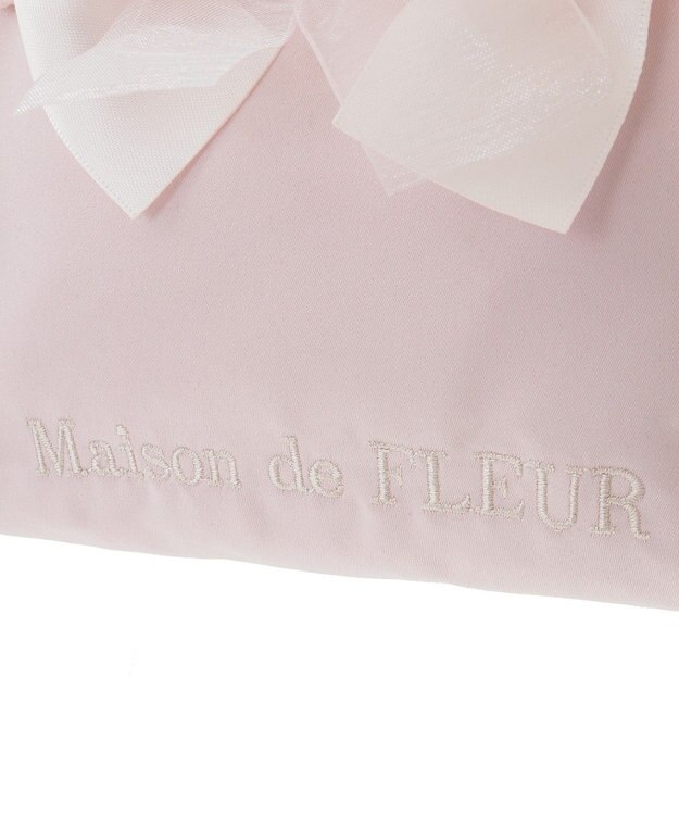 Maison de FLEUR リボンポーチ Pink