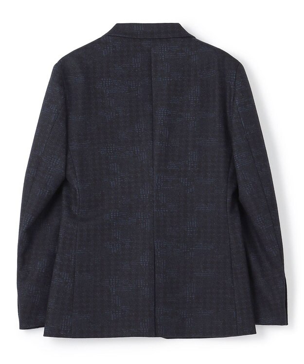 JOSEPH HOMME パッチジャガードジャージー　ジャケット ネイビー系3