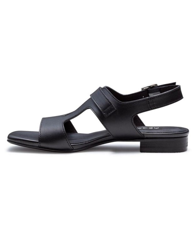 REGAL FOOT COMMUNITY 【リーガルレディース】F01S フラットサンダル ブラック