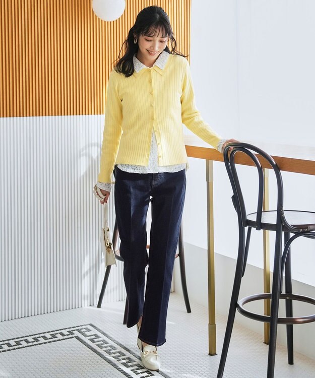 ANY SIS レース シャツ オフ