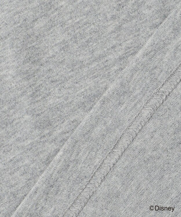 J.PRESS MEN 【DISNEY COLLECTION】【UNISEX】フロントイラストTシャツ / ミッキーマウス ライトグレー系