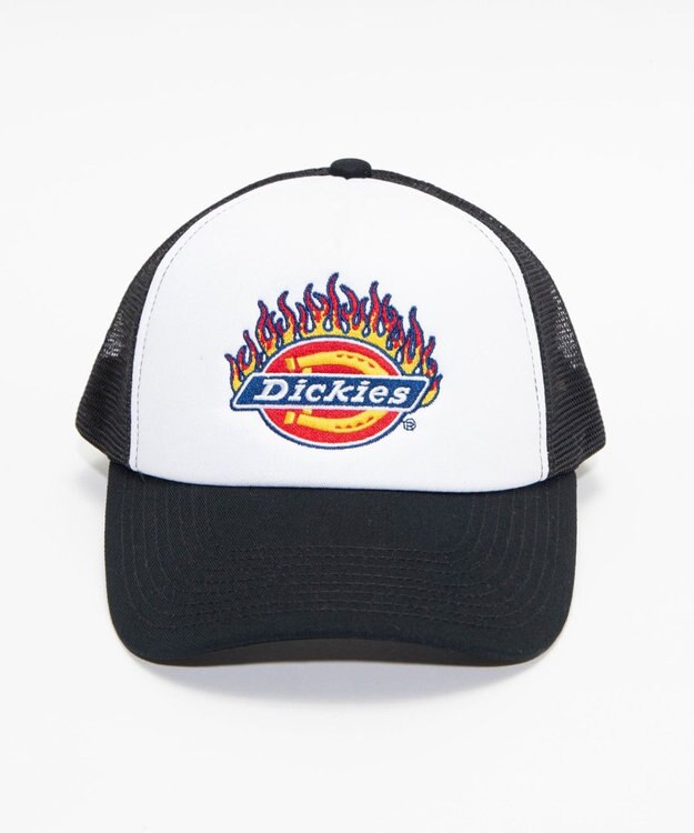 WEGO Dickies　DK　EX　FIRE　ICON　MESH　CAP ブラック