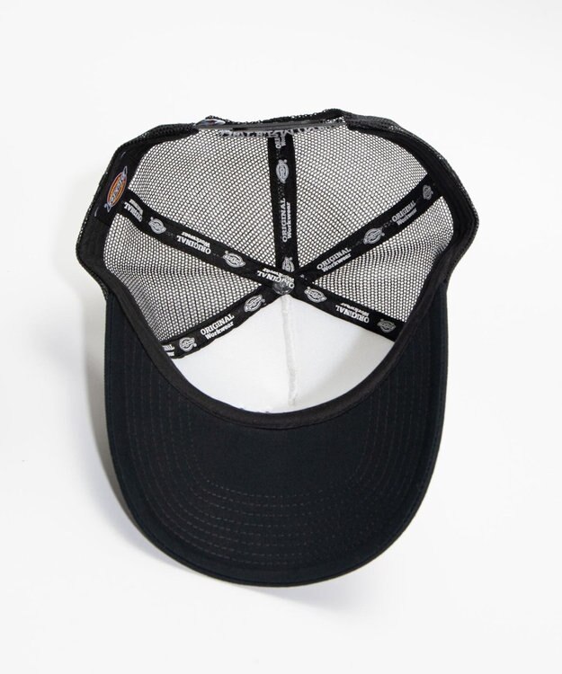 WEGO Dickies　DK　EX　FIRE　ICON　MESH　CAP ブラック