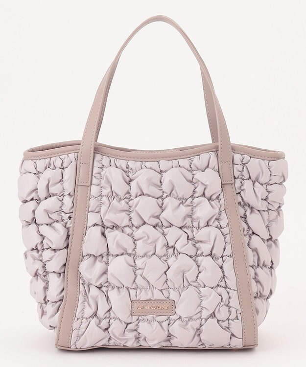 LA BAGAGERIE ポップコーンキルト2WAYトート Sサイズ グレージュ