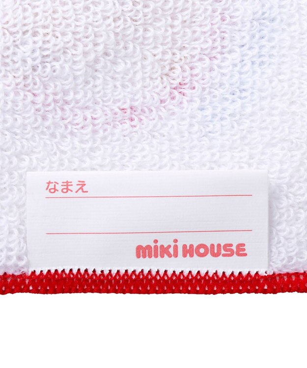 MIKI HOUSE HOT BISCUITS 【ミキハウス】 ミキハウスベア ミニタオル 赤