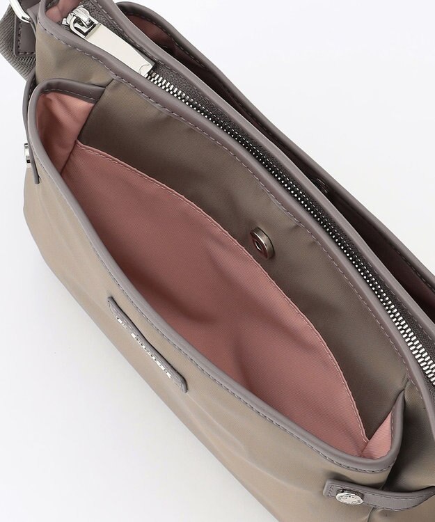 LA BAGAGERIE 【撥水ナイロン】ベーシックポシェット グレージュ