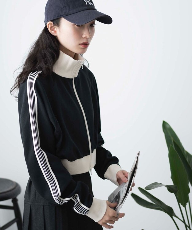 WEGO ショートトラックジャケット ブラック