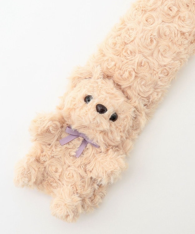 ANY KIDS アニマルふわふわマフラー クマ