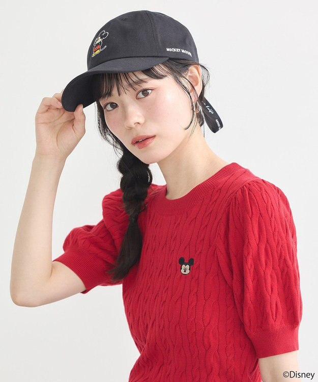 earth music&ecology Ｄｉｓｎｅｙ×Ｓｅｉｊｉ　Ｍａｔｓｕｍｏｔｏキャップ Black