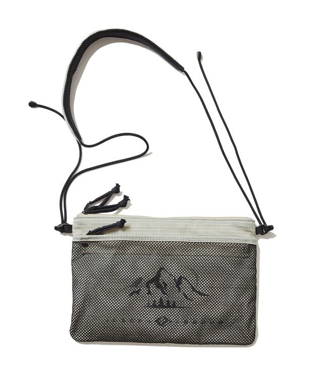 JOSEPH ABBOUD MOUNTAIN 【UNISEX】パワーリップルワシャー サコッシュ アイボリー系