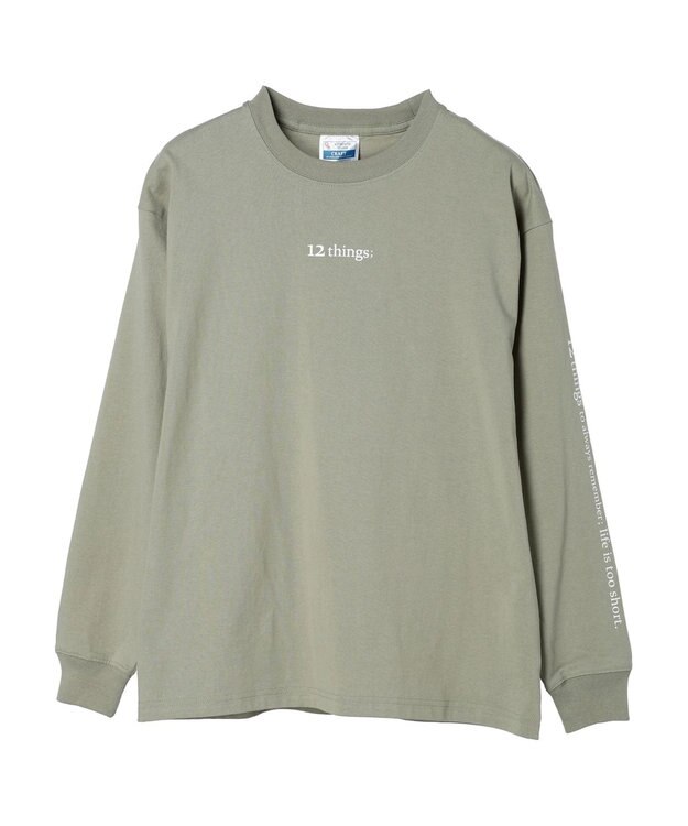 CRAFT STANDARD BOUTIQUE 12things TEE Light Green