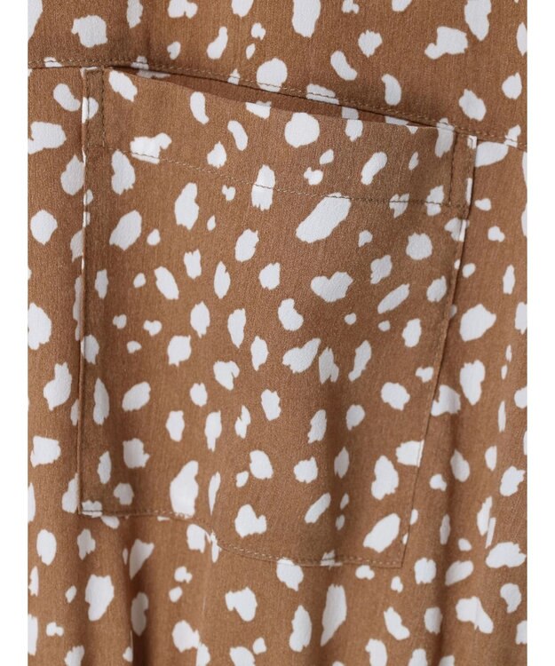 Green Parks ・ＥＬＥＮＣＡＲＥ　ＤＵＥ　ダルメシアンワンピース Mocha