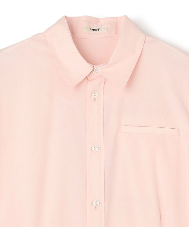 NAVE 【ReNAVE・セットアップ可/洗える/接触冷感/UVケア】コットンポリブロード オールインワン ピンク系