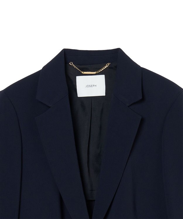 JOSEPH 【FOUNDATIONS】【 JAPAN LIMITED COLOR 】コンフォートキャディー シングルジャケット Navy