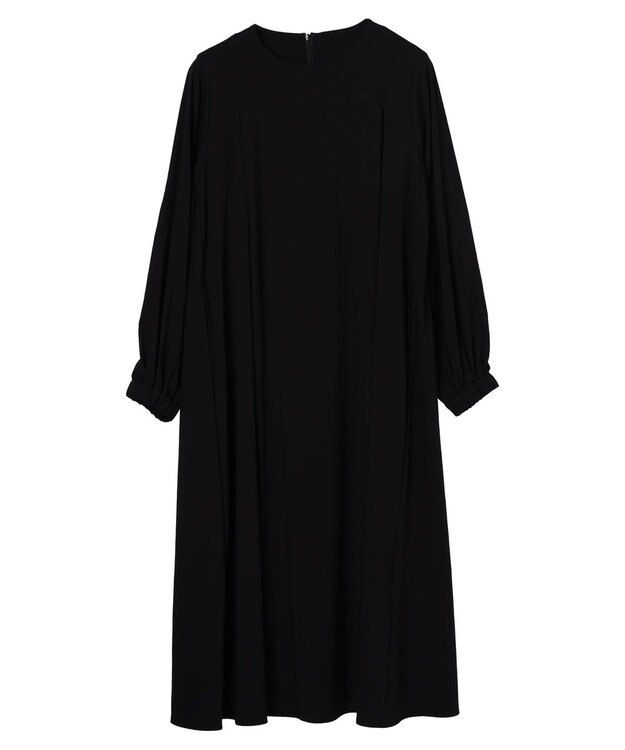 CRAFT STANDARD BOUTIQUE レーヨンデシンドレッシーワンピース Black