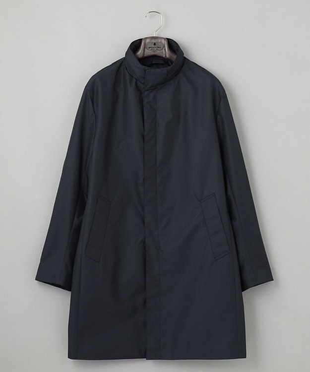 GOTAIRIKU 【防水/軽量/シワになりにくい】ラスタードビーメモリーラミネーションコート_スタンドカラー(24年モデル) ネイビー系8