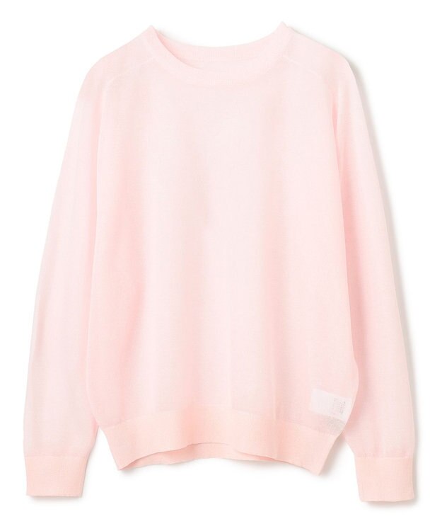 UNFILO ラメシアー ニット ピンク