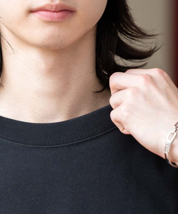 WEGO 【接触冷感/吸水速乾/ユニセックス着用ITEM/SMLサイズ展開】別注BENDAVISクールタッチワンポイントT（SS） ブラック