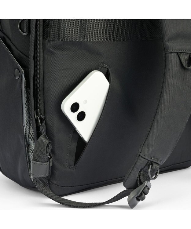 ACE BAGS & LUGGAGE W&.Day/Night ポッケスアプト ラウンドリュック B4サイズ 15.6インチPC収納 20222 ダブルアンドデイナイト ブラック