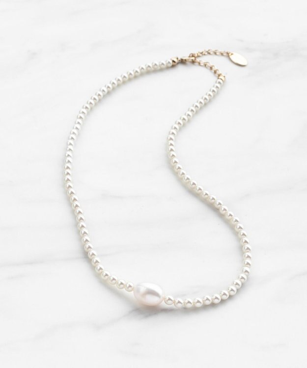 TOCCA ACCENT OF PEARL NECKLACE ネックレス ゴールド系