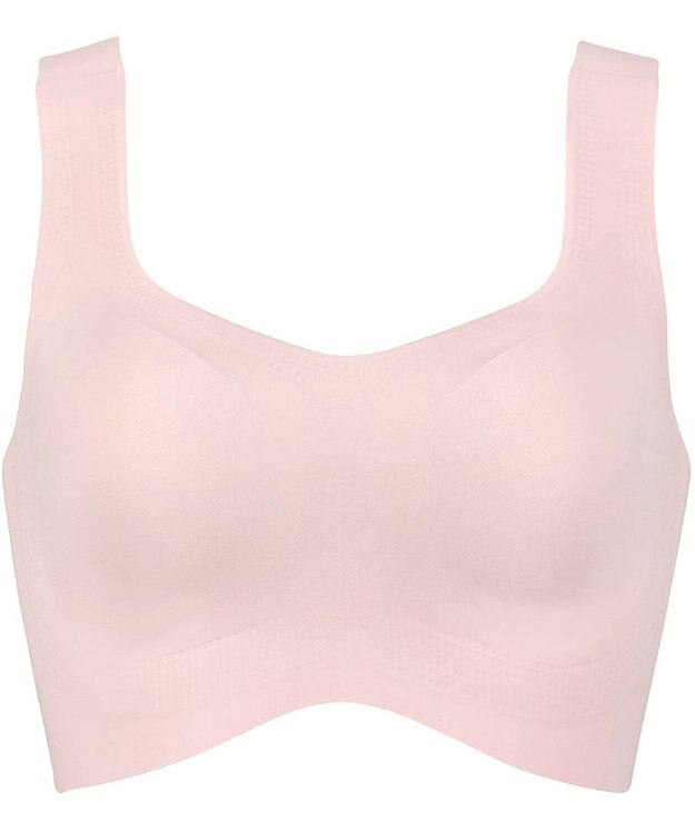 Wing ノンワイヤーブラ 【フィットトップ】 よく伸びて快適フィット 身生地部は吸汗速乾 MB1010 ウイング／ワコール ピーチ