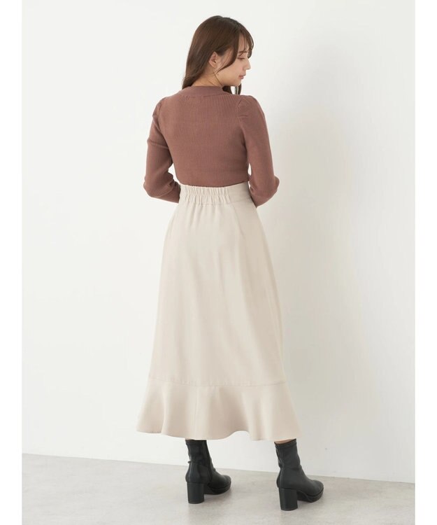 earth music&ecology シアードッキングニットプルオーバー Mocha