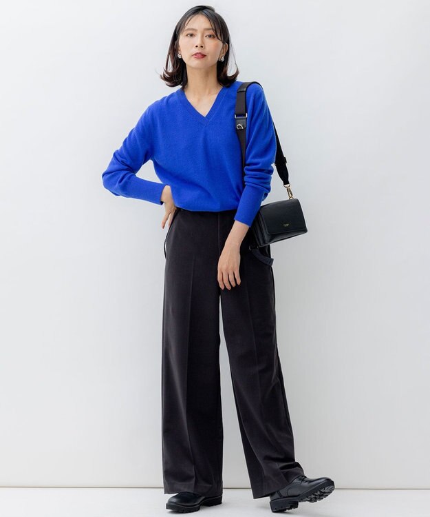 23区 【SLOW/一部店舗限定】ライトコーデュロイ パンツ ダークグレー系