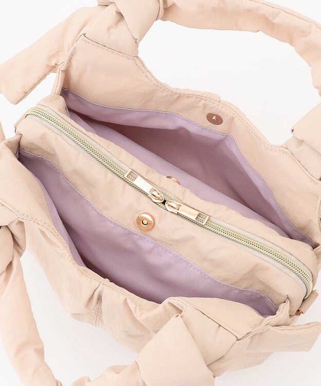 LA BAGAGERIE 【maison vert】 【撥水】リボンフワフワ２WAYトート アイボリー