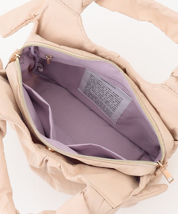 LA BAGAGERIE 【maison vert】 【撥水】リボンフワフワ２WAYトート アイボリー