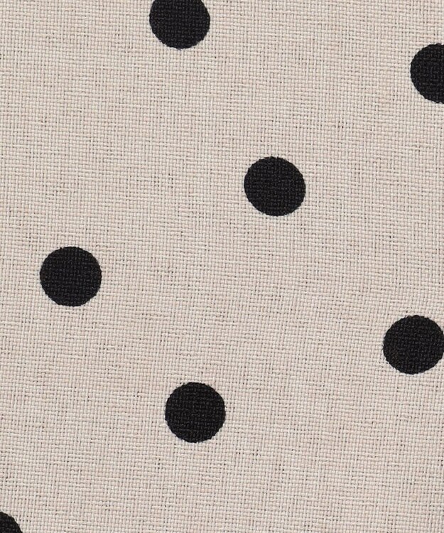 ANY 【洗濯機可/着丈調整可】ドットプリント サロペット ベージュベース