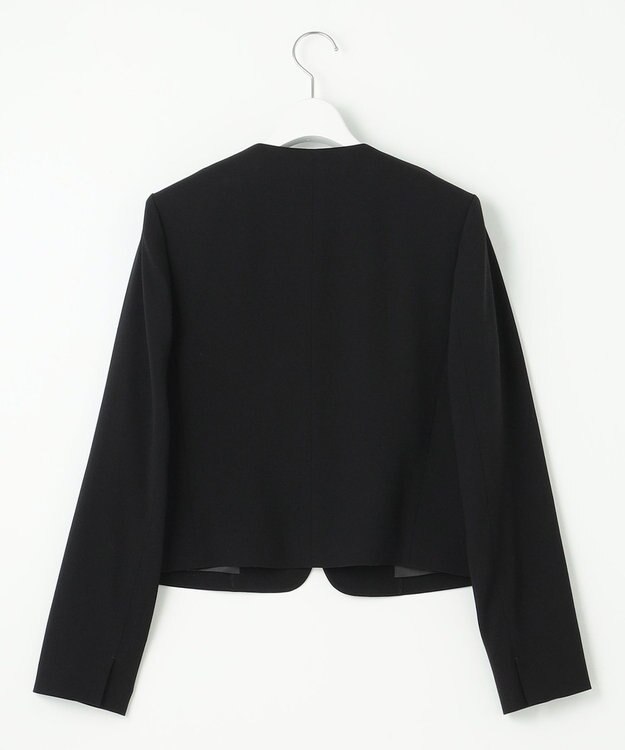 23区 S 【APPLAUDIR】クリアジョーゼット 3WAYコンパクトジャケット ブラック系