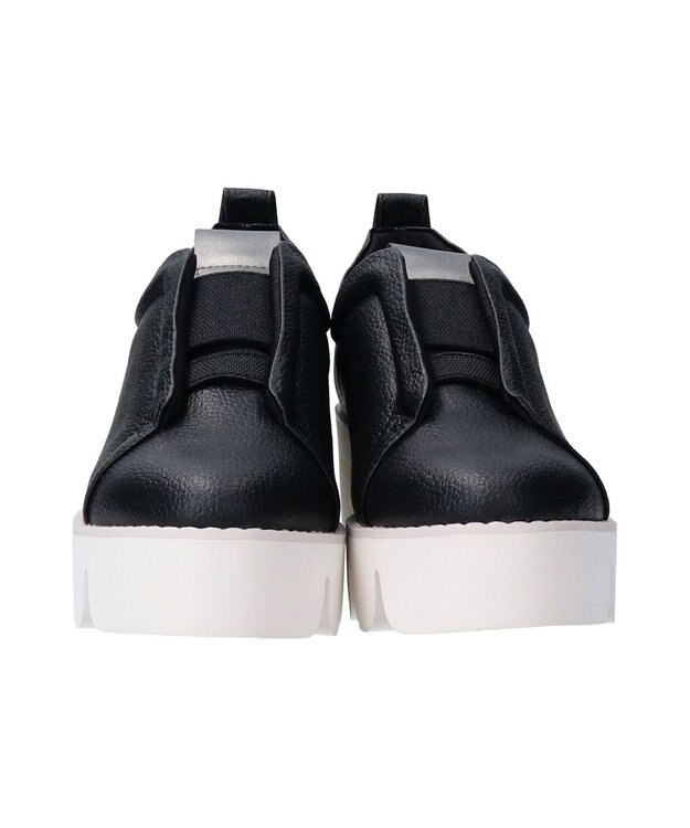 Bridget Birkin 【Round About】甲ゴムヒールアップスニーカー ブラック