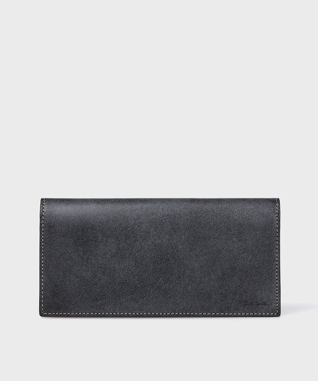 Paul Smith ワックスレザー 長財布 ブラック