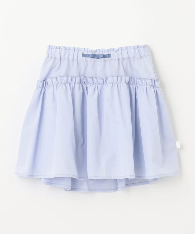 組曲 KIDS 【110-140cm】フェイクスカート キュロット サックスブルー系