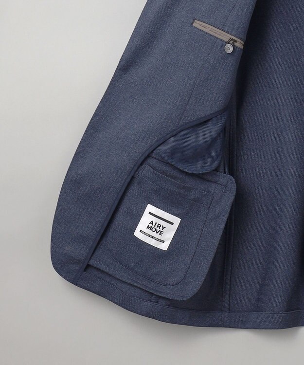 GOTAIRIKU セットアップ対応【洗える/ストレッチ/シワになりにくい】ドライジャージー セットアップジャケット ネイビー系8