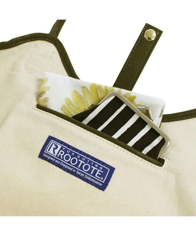 ROOTOTE 3638【A4サイズ収納】SC.ハビチェル.シームリー-A 04：カーキ