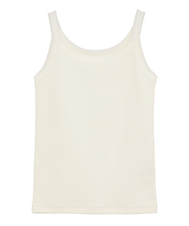 AMERICAN HOLIC チュールキャミタンクトップ Ivory