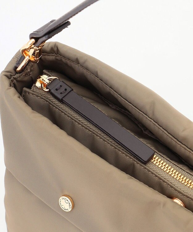 LA BAGAGERIE ダブルフロントポケット2WAYショルダー グレージュ