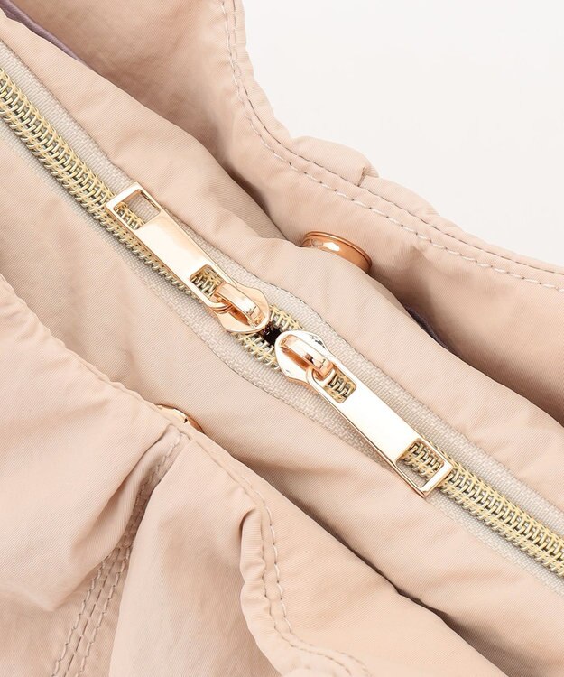 LA BAGAGERIE 【maison vert】 【撥水】リボンフワフワ２WAYトート アイボリー