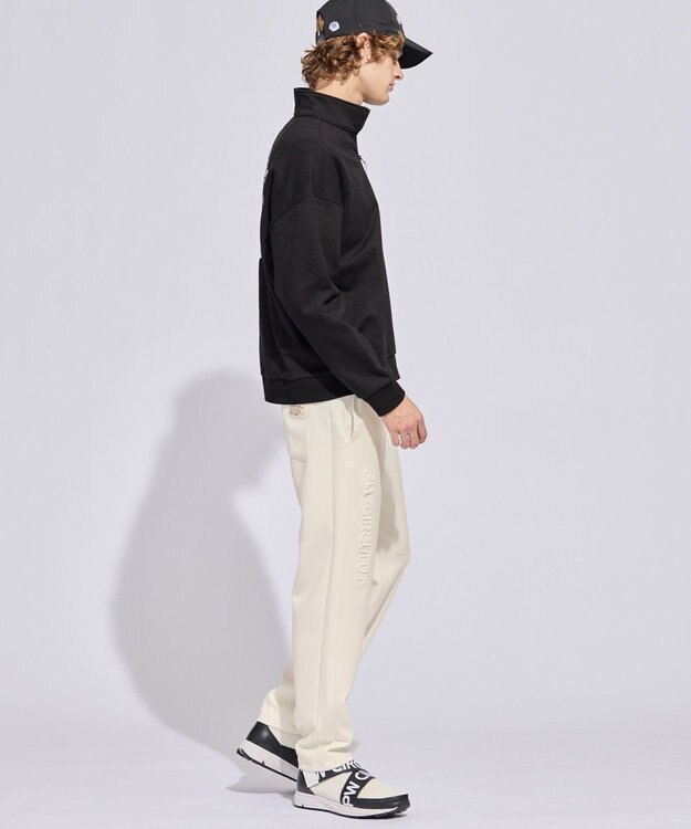 PW CIRCULUS 【MEN】リラクシングジャージーパンツ ゴルフ ホワイト系