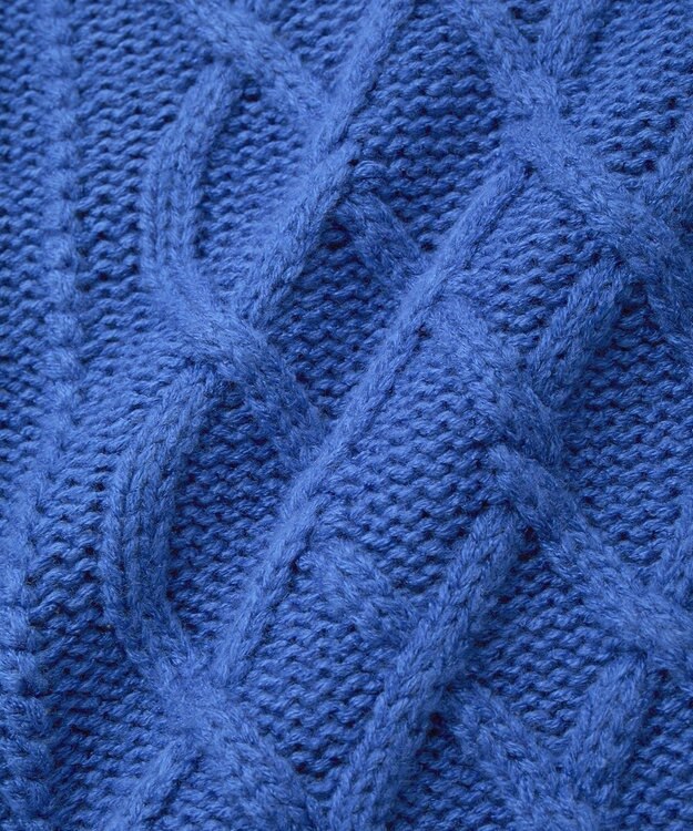 YECCA VECCA ケーブルニット Blue