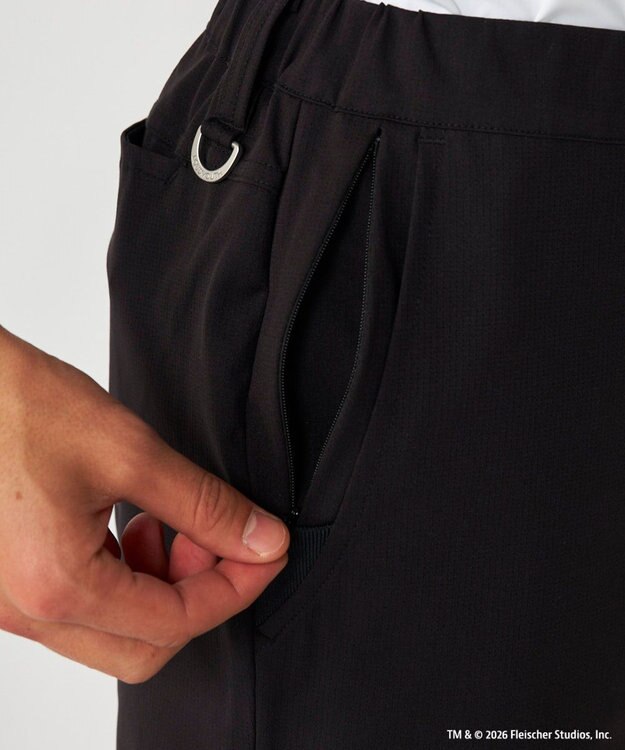 FILA GOLF／marie claire 【LOUDMOUTH×Betty Boop™】メンズ ロングパンツ Black