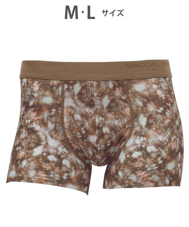 WACOAL MEN WACOAL MEN ボクサーパンツ 【気持ちいいパンツ】 動いてもズレにくい フロントの安定性・快適性 フリーなカッティング（裾部分） なめらかな肌ざわり 前閉じ 下着 WT3429 /ワコールメン ブラウン